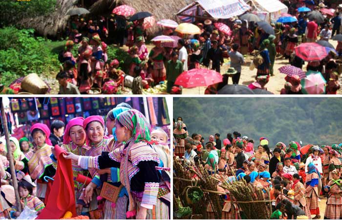Los 7 principales mercados étnicos en Vietnam del Norte
